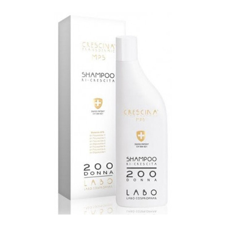 Transdermic Crescina Shampoo Ri-Crescita 200 Donna Labo 150ml