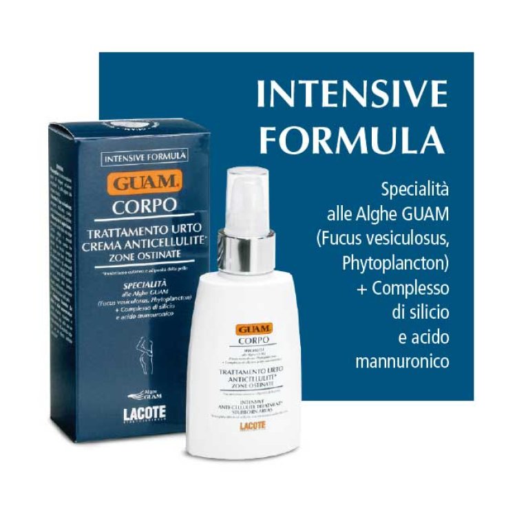 Trattamento Urto Crema Anticellulite Zone Ostinate Guam Corpo 100ml