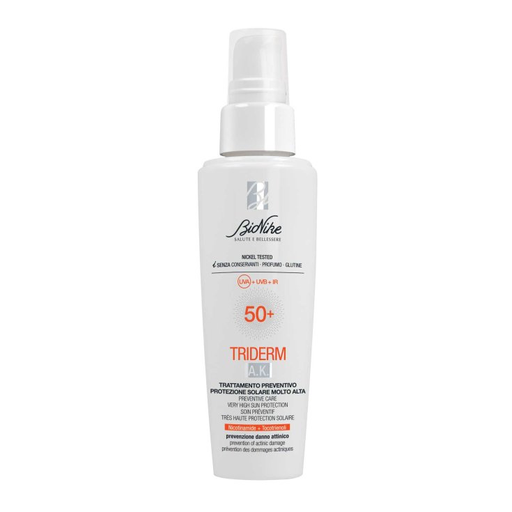 Triderm Ak Trattamento Preventivo Spf50+ Bionike 50ml Triderm Ak Trattamento Preventivo Spf50+ Bionike 50ml