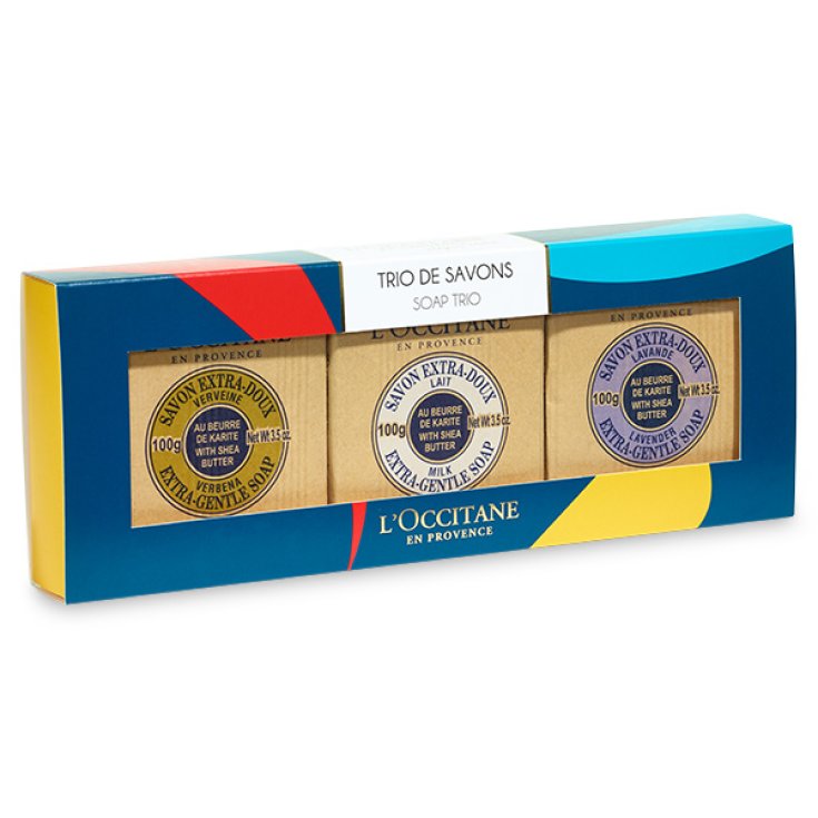 Trio Di Saponi Karit&egrave; L'Occitane 3 Pezzi