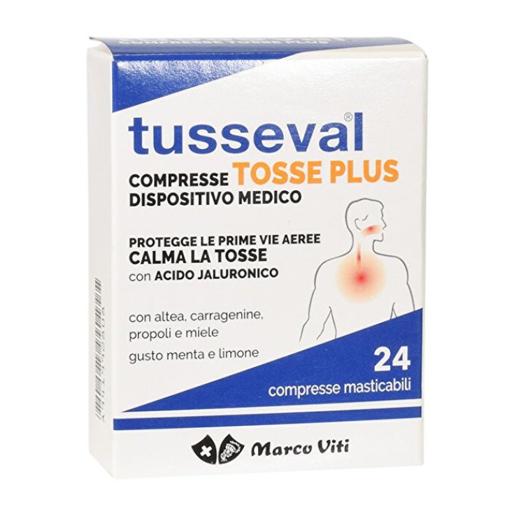 Tusseval&reg; Plus Compresse Marco Viti 24 Compresse
