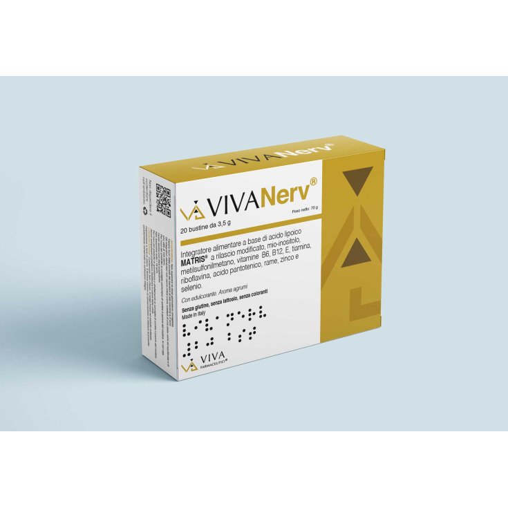 VIVANerv&reg; Viva Farmaceutici&reg; 20 Bustine