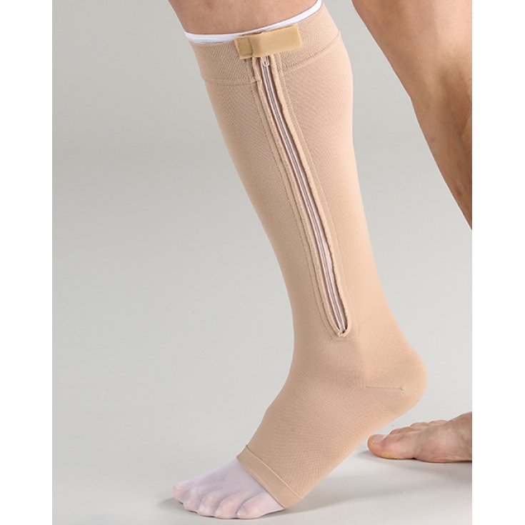 Varisan&reg; Top Ulcer-Kit Gambaletto C1 Punta Aperta Corto Destro Taglia 2 Cizeta