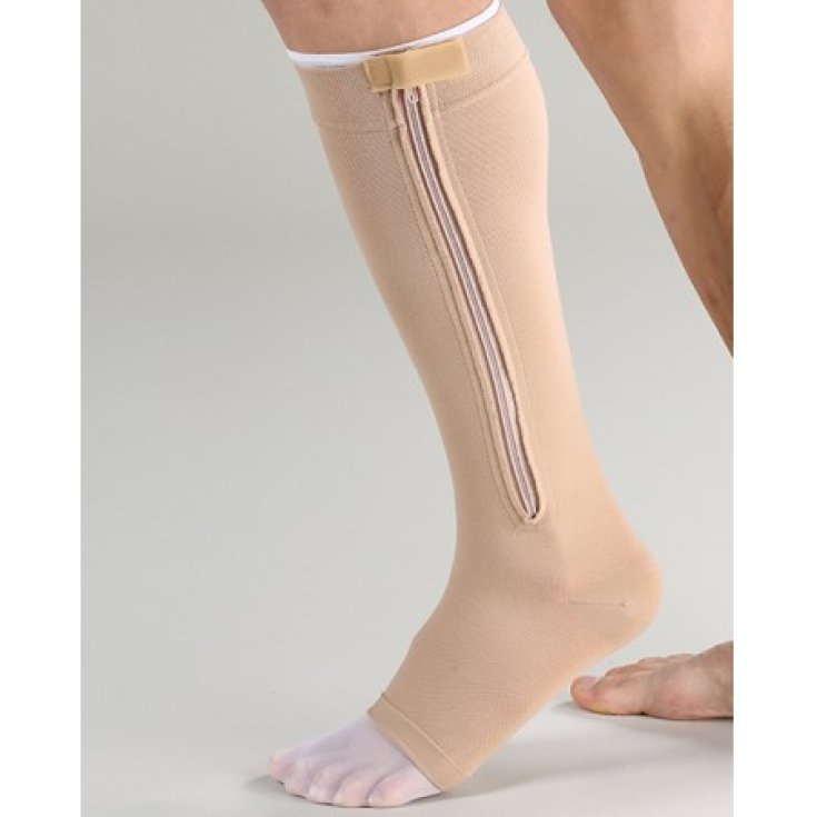 Varisan&reg; Top Ulcer-Kit Gambaletto C1 Punta Aperta Corto Sinistro Taglia 2 Cizeta