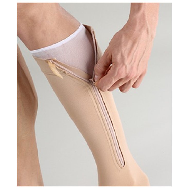 Varisan&reg; Top Ulcer-Kit Gambaletto C2 Punta Aperta Corto Sinistro Taglia 5 Cizeta