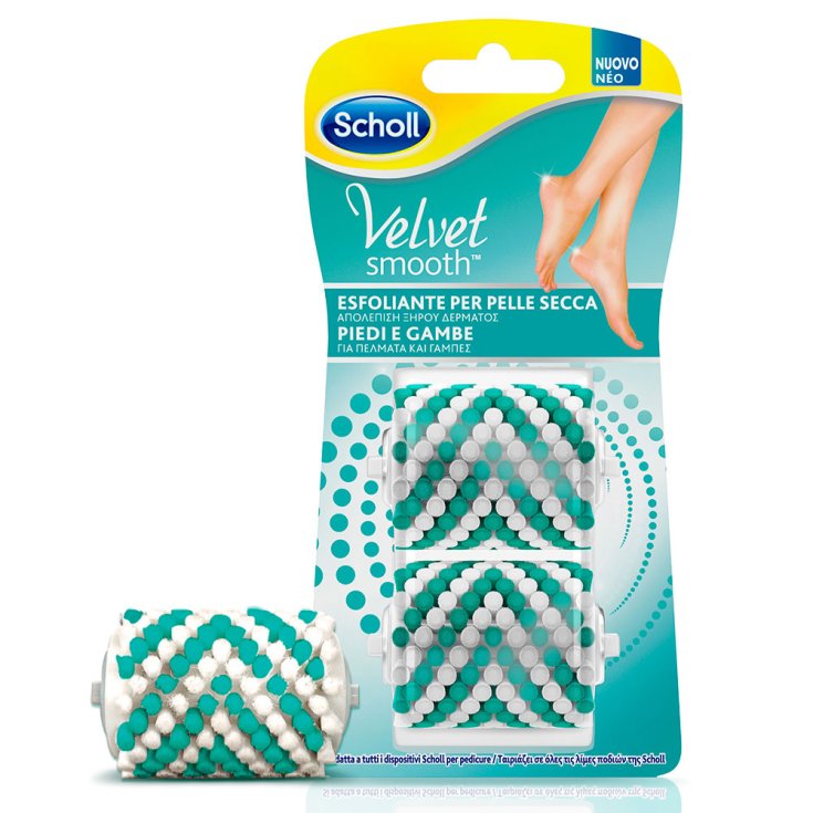 Velvet Smooth&trade; Spazzola Esfoliante Ricariche Scholl