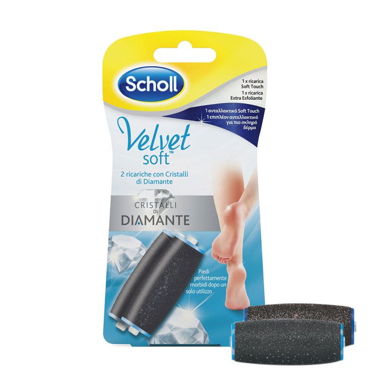 Velvet Soft&trade; Ricariche Standard Con Cristalli Di Diamante Scholl