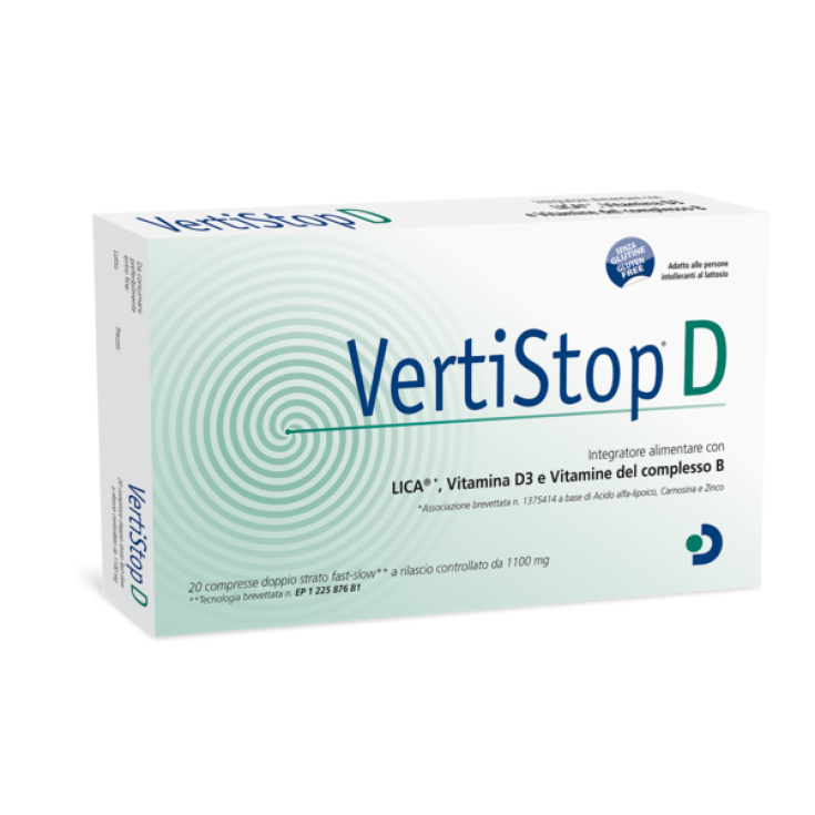 Vertistop® D Difass 20 Compresse Vertistop® D Difass 20 Compresse