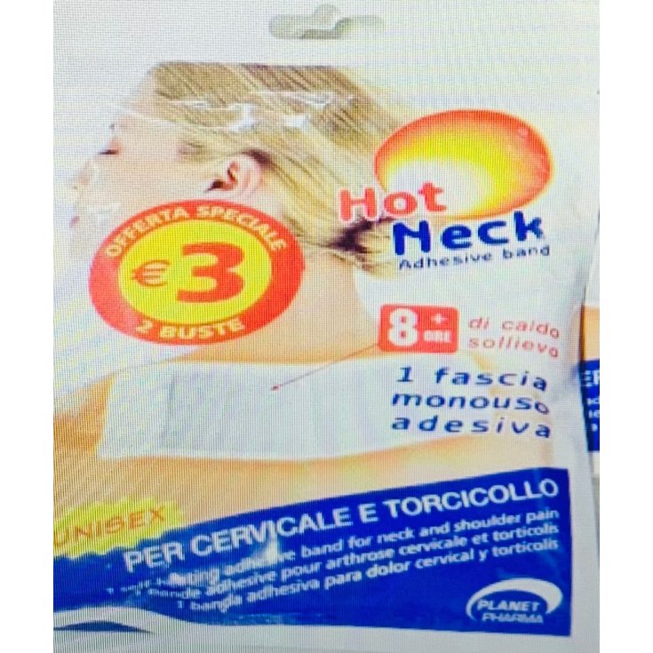 Hot Neck Adhesive Band Duo Pack 2 Pezzi