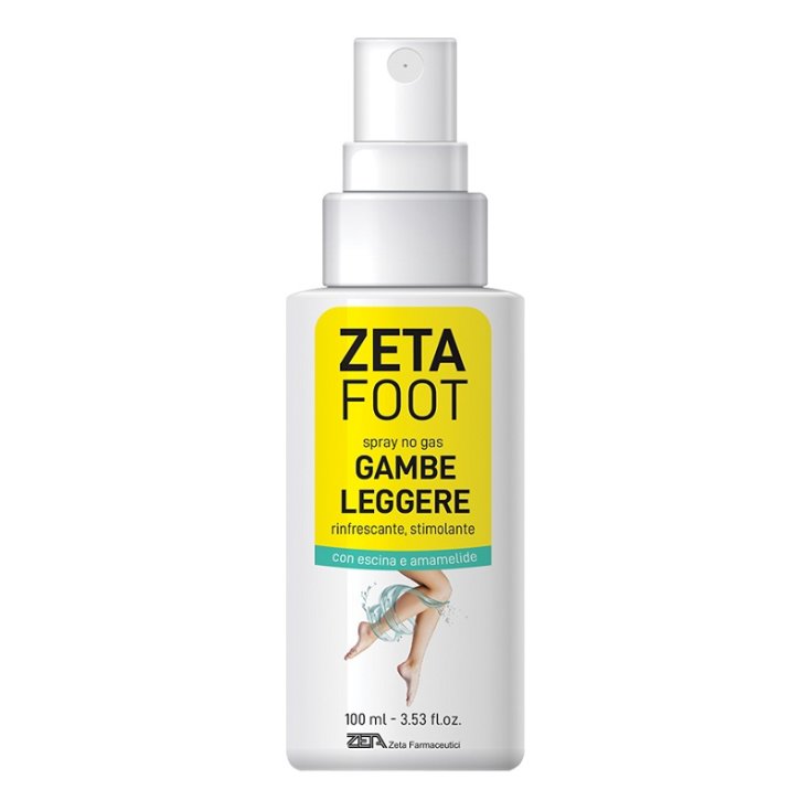 ZETAFOOT spray no gas GAMBE LEGGERE ZETA Farmaceutici 100ml