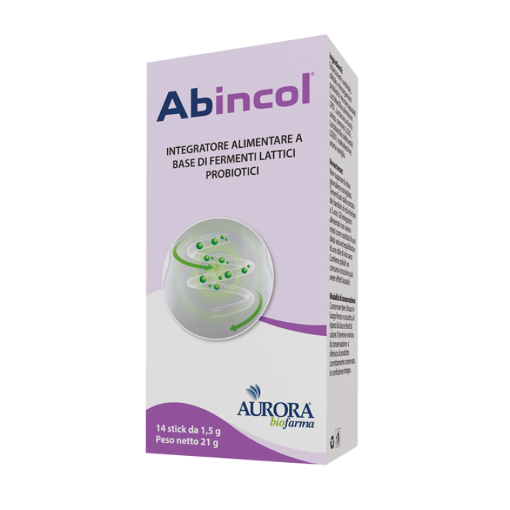 Abincol Aurora Biofarma 14 Stick Orosolubili