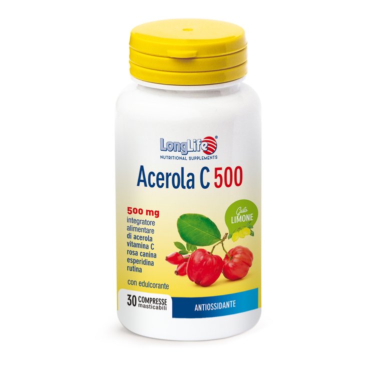 Acerola C 500 Limone LongLife 30 Compresse