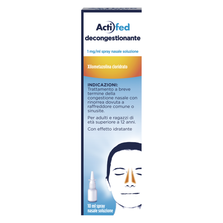 Actifed Decongestionante Spray Nasale Rinite e Sinusite