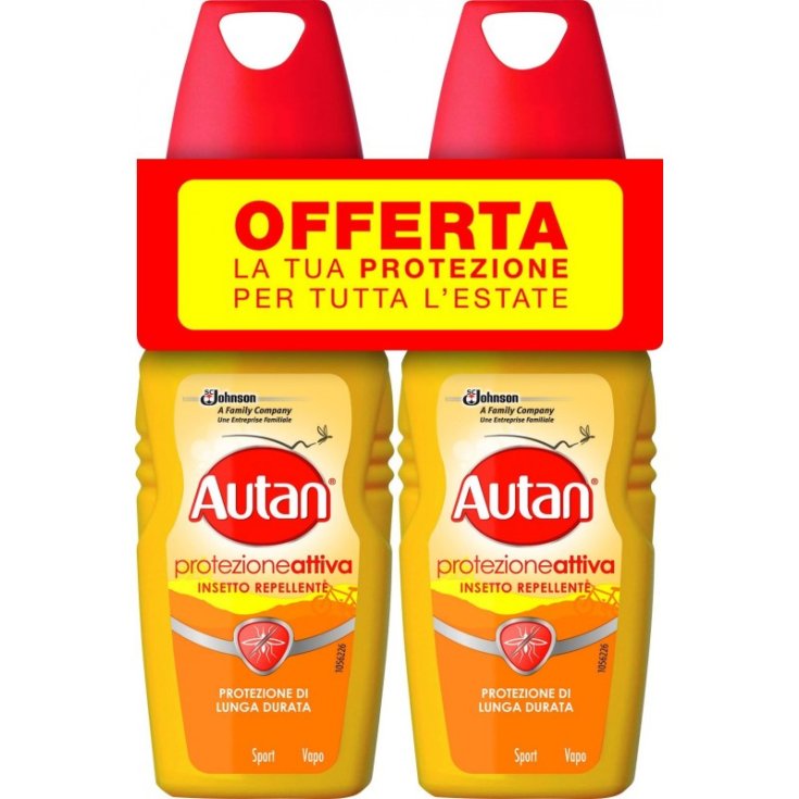 Autan&reg; Active Vapo Bipacco Sc Johnson 2x100ml