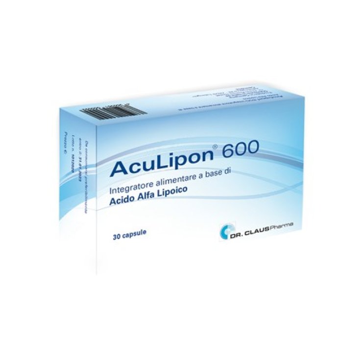 AcuLipon 600 Dr.ClausPharma 30 Capsule AcuLipon 600 Dr.ClausPharma 30 Capsule