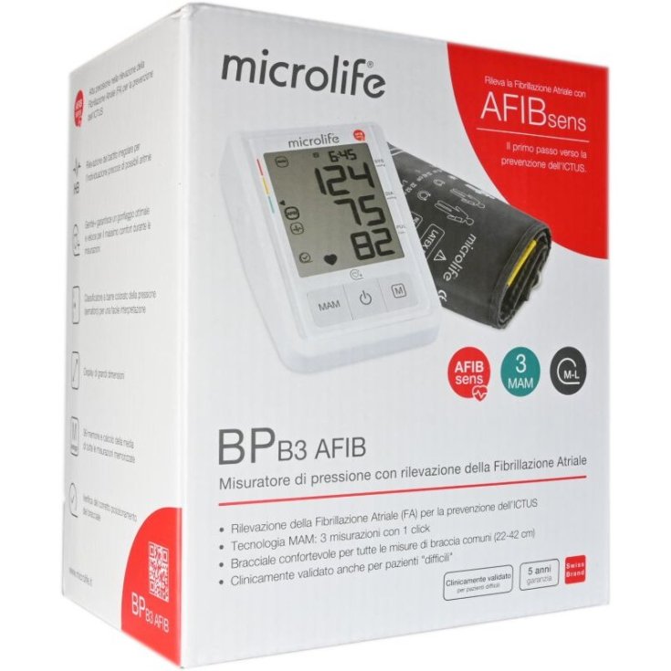 AFIBsense BP B3 AFIB Microlife