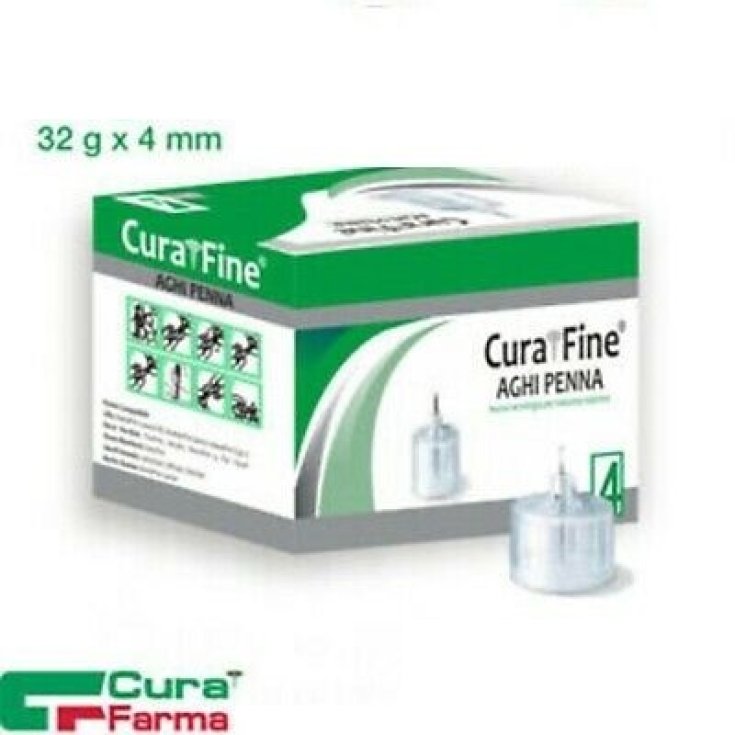 Aghi Penna Cura Fine 100 Aghi 32gx4mm