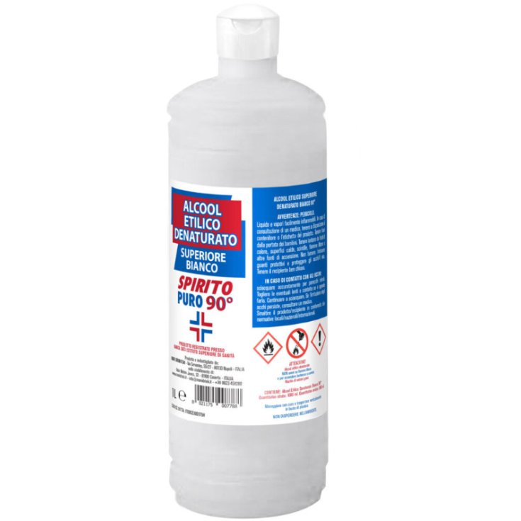 Alcool Etilico Denaturato Bianco Puro Al 90&ordm; Mavidrink 1000ml