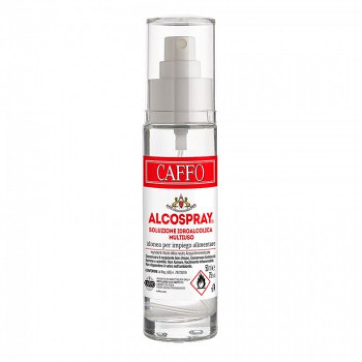 Alcospray Soluzione Idroalcolica Multiuso Caffo 50ml