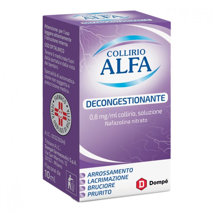 Alfa Collirio Decongestionante Domp&egrave; 10ml