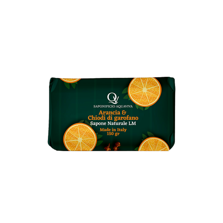 Sapone Arancia E Chiodi Di Garofano Saponificio Aquaviva 150g