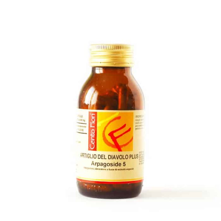 Artiglio del Diavolo Plus Arpagoside 5% Cento Fiori 100 Capsule Vegane
