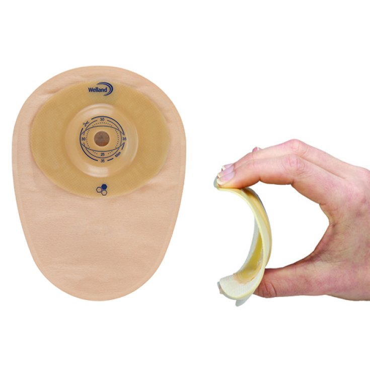 Aurum Convex Sacca Colostomia Teleflex Midi Opaca 13-35mm Ritagliabile
