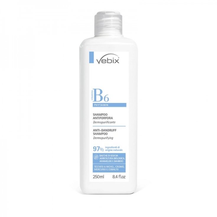 B6 Shampoo Antiforfora Vebix 250ml B6 Shampoo Antiforfora Vebix 250ml