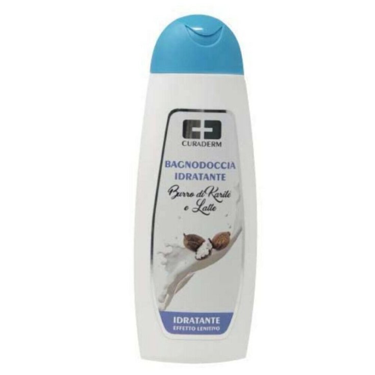 Bagnodoccia Idratante Burro Di Karit&egrave; E Latte CuraDerm 300ml