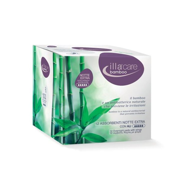 Bamboo Notte Extra Illa&reg; Care 12 Pezzi