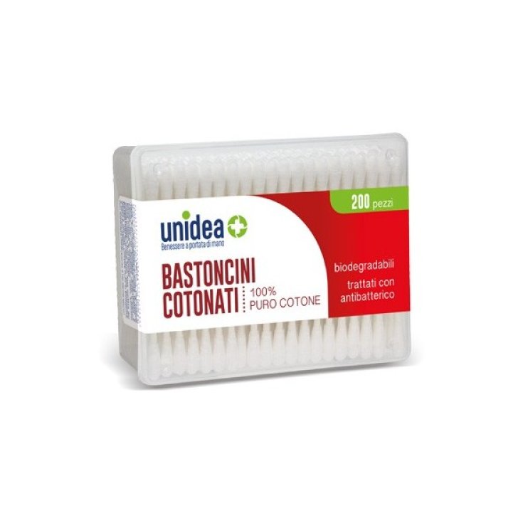 BASTONCINI COTONATI unidea 200 Pezzi