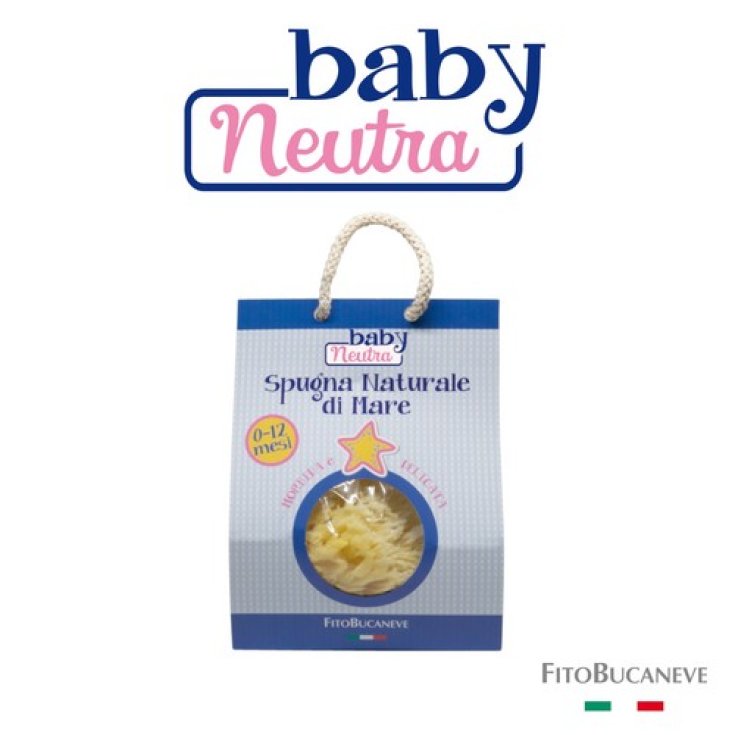 Baby Neutra Spugna Naturale Di Mare Fitobucaneve