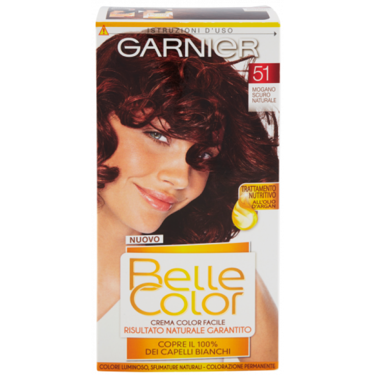 Belle Color 51 Mogano Scuro Garnier 1 Colorazione