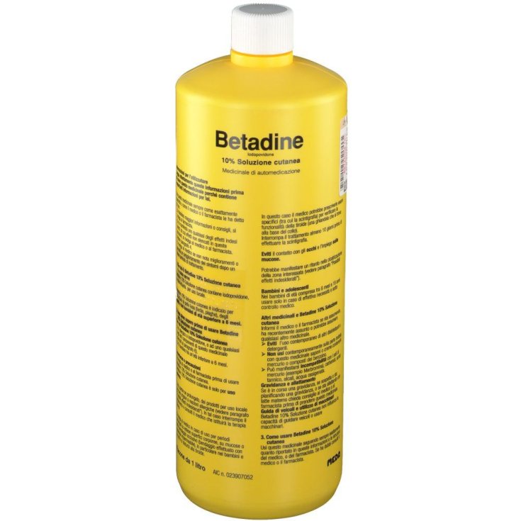 Betadine Soluzione Cutanea Meda 500ml Betadine Soluzione Cutanea Meda 500ml