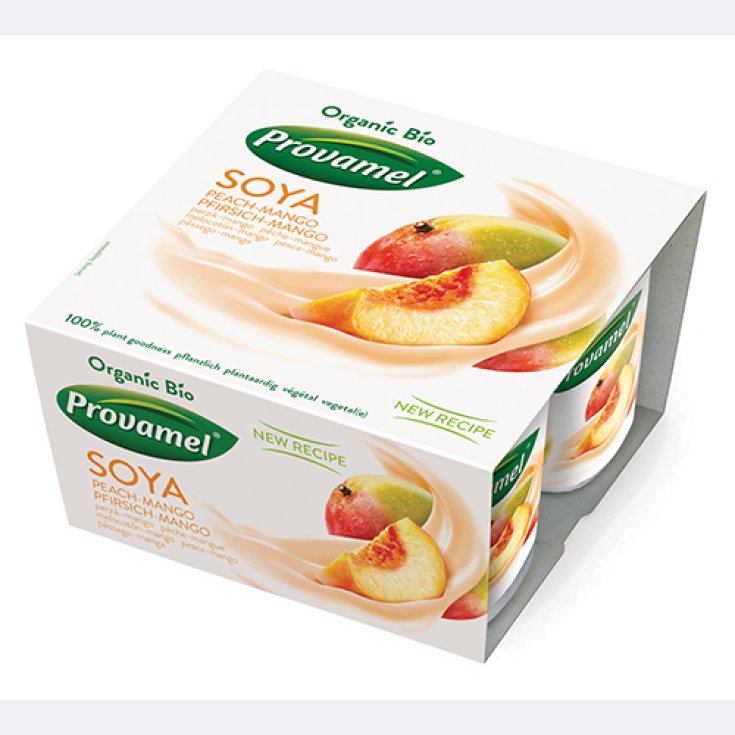 Provamel Yofu Pesca E Mango Biologico 4x125g