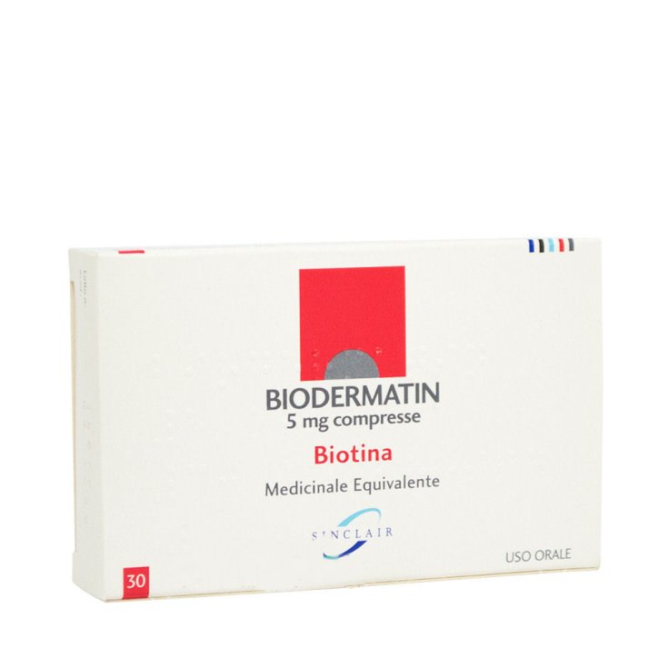 Biodermatin 5mg Sinclair 30 Compresse
