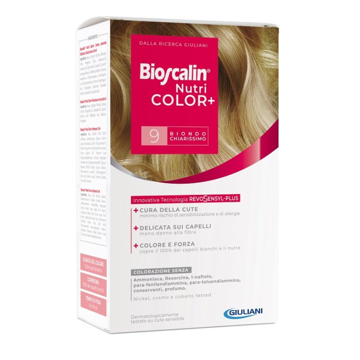 Bioscalin&reg; NutriColor+ 9 Biondo Chiarissimo Giuliani 1 Kit