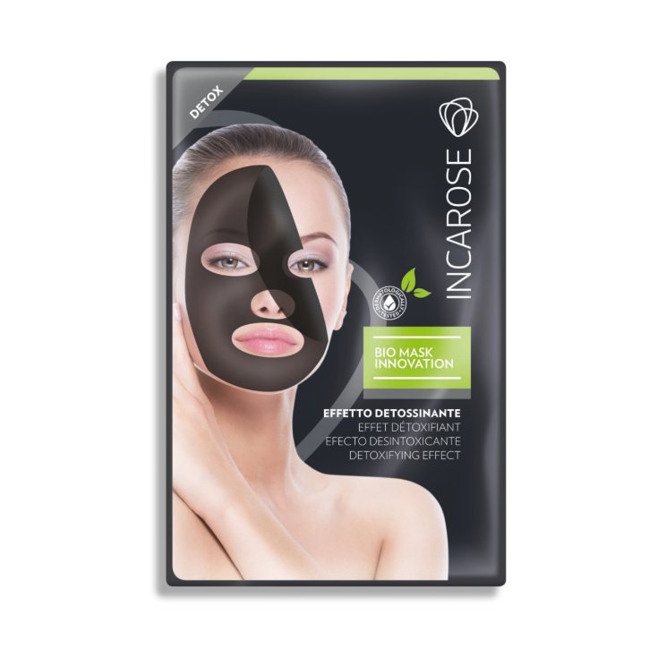 IncaRose Bio Mask Innovation Black Detox Maschera Trattamento Viso Detossinante 17ml