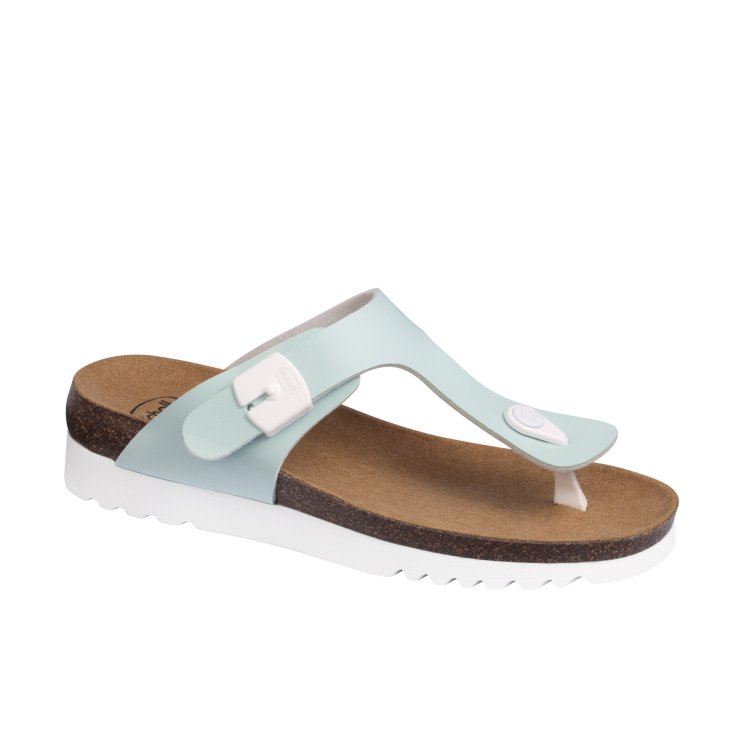 Boa Vista Up Scholl&reg; Infradito Donna Bioprint&reg; Acqua Marina Misura 40