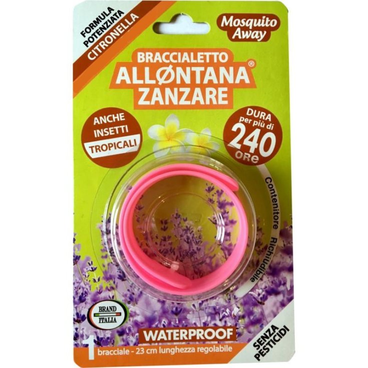 Braccialetto Allontana Zanzare Citronella 240 Ore