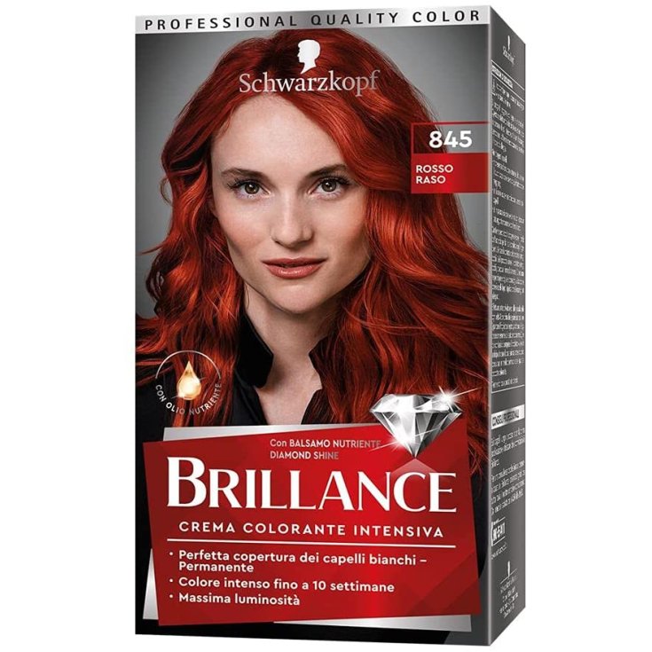 BRILLANCE 845 Rosso Raso Schwarzkopf 1 Confezione