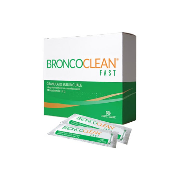 BroncoClean Fast Farma-Derma 24 Bustine