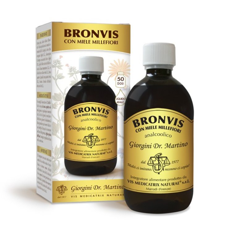 Bronvis Con Miele Millefiori Dr. Giorgini 500ml