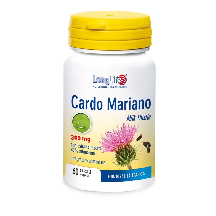 Cardo Mariano 300mg LongLife 60 Capsule Vegetali