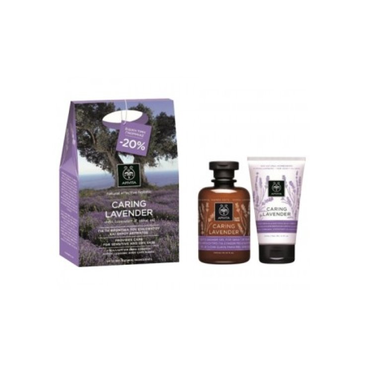 Caring Lavender Apivita 2 Pezzi