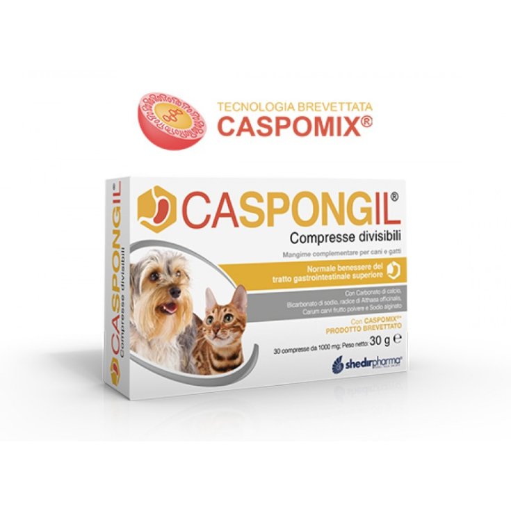 Caspongil&reg; ShedirPharma&reg; 30 Compresse Divisibili