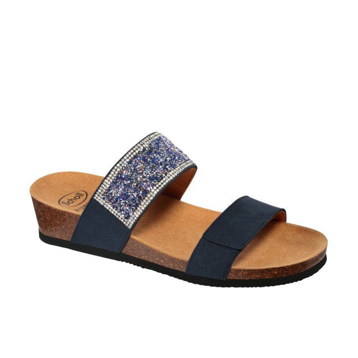 Cecilia Scholl&reg; Sandalo Donna Bioprint&reg; Blu Navy Misura 40