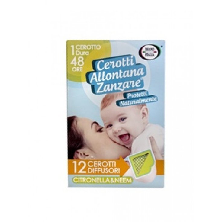 Cerotti Allontana Zanzare 12 Cerotti Diffusori