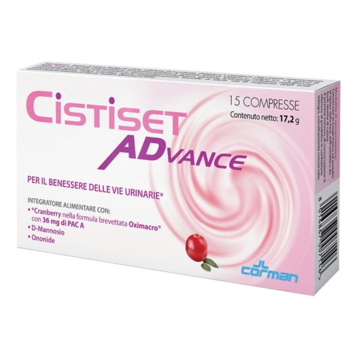 Cistiset Advance Corman 15 Compresse