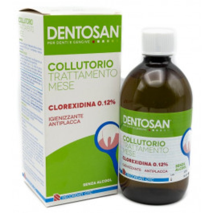 Collutorio Clorexidina 0,12% Dentosan® Recordati OTC 500ml Collutorio Clorexidina 0,12% Dentosan® Recordati OTC 500ml